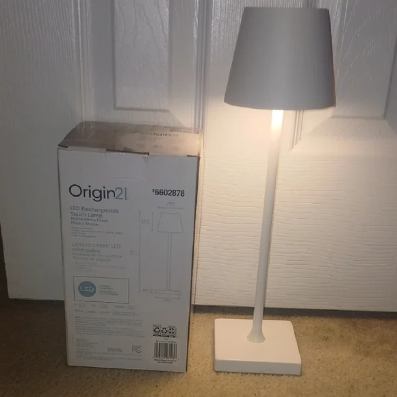 NiB White LED Rechargeable Table Lamp - Picture 4 of 8